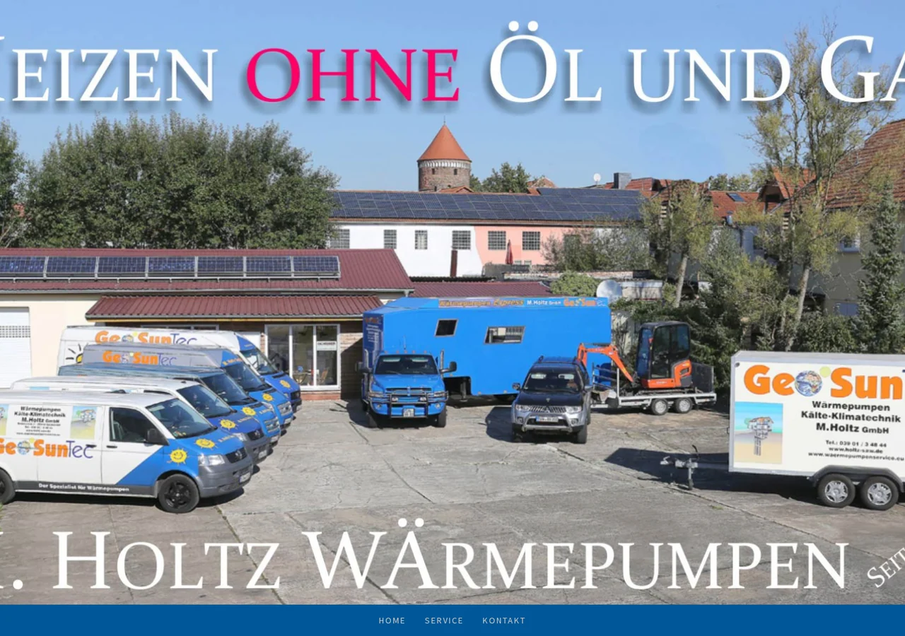 Referenz: M. Holtz – Unternehmenswebsite